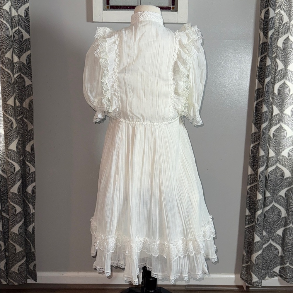 Vintage Gunne Sax Youth Girls Dress SZ 8 - Picture 5 of 11